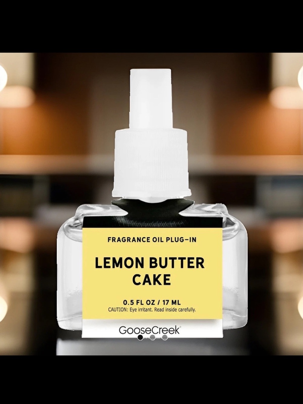 Goose Creek Fragrance Oil Plug-In Refill- Lemon Butter Cake (0.5 fl oz)
